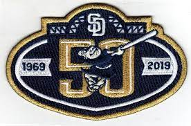 San Diego Padres 50th Anniversary Patch