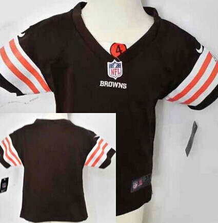 Nike Cleveland Browns Blank Brown Toddlers Jersey