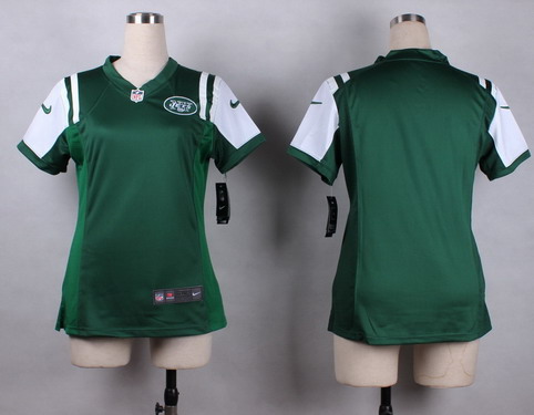 Nike New York Jets Blank Green Game Womens Jersey