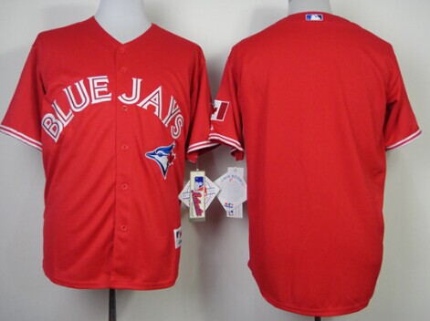 Toronto Blue Jays Blank Red Jersey