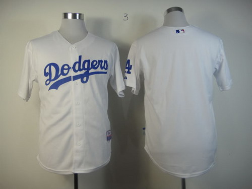 LA Angeles Dodgers Blank White Jersey