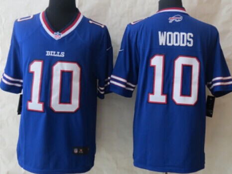 Nike Buffalo Bills #10 Robert Woods 2013 Light Blue Limited Jersey