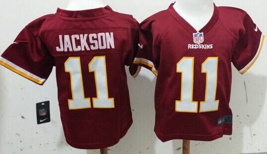 Nike Washington Redskins #11 DeSean Jackson Red Toddlers Jersey