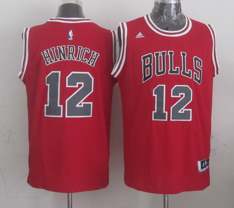 Chicago Bulls #12 Kirk Hinrich Revolution 30 Swingman 2014 New Red Jersey