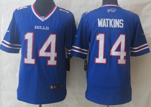 Nike Buffalo Bills #14 Sammy Watkins 2013 Light Blue Limited Jersey