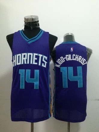 Charlotte Hornets #14 Michael Kidd-Gilchrist Purple Swingman Jersey