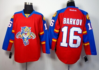 Florida Panthers #16 Aleksander Barkov Red Jersey