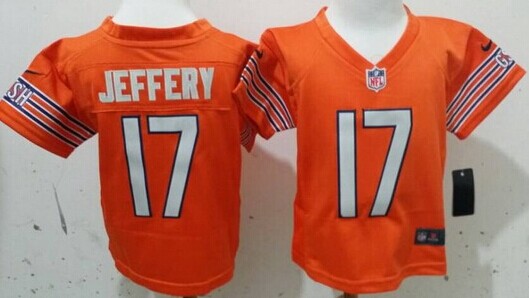 Nike Chicago Bears #17 Alshon Jeffery Orange Toddlers Jersey