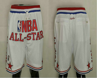 1988 All-Star East Shorts (White) JUST DON By Mitchell & Ness