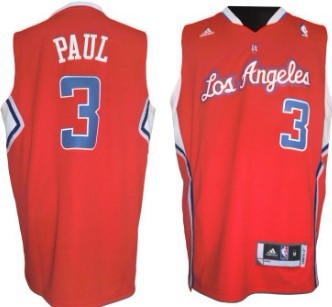 Los Angeles Clippers #3 Chris Paul Revolution 30 Swingman Red Jersey 