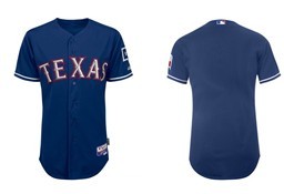 Texas Rangers Blank Blue Kids Jersey 