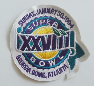 1994 Super Bowl XXVIII Patch