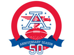 AFL 50th Anniversary Patch
