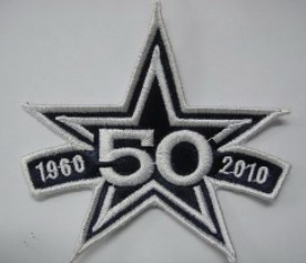 Dallas Cowboys 50th Anniversary Patch