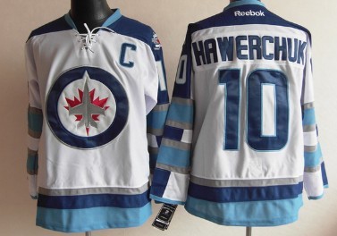 Winnipeg Jets #10 Dale Hawerchuk White Jersey 
