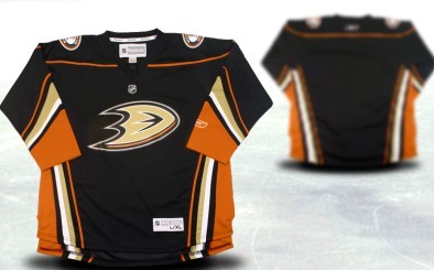 Anaheim Ducks Youths Customized Black Third Jersey 