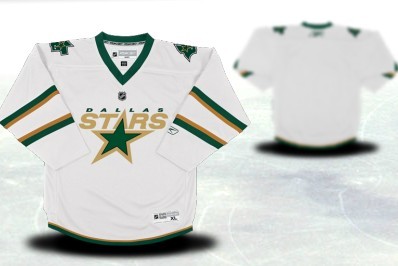Dallas Stars Youths Customized White Third Jersey