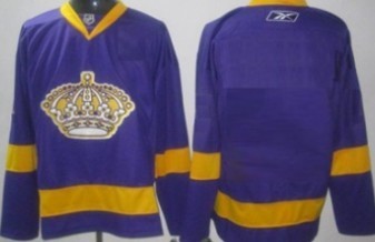 Los Angeles Kings Youths Customized Purple Jersey