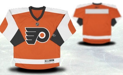 Philadelphia Flyers Youths Customized Orange Jersey 