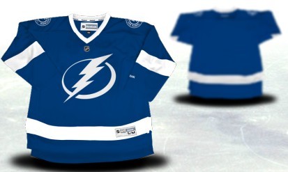 Tampa Bay Lightning Youths Customized Blue Jersey
