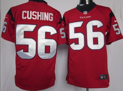Nike Houston Texans #56 Brian Cushing Red Game Jersey 