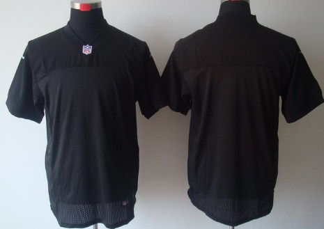 Nike Oakland Raiders Blank Black Elite Jersey 