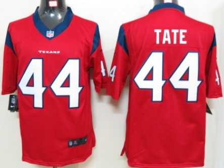 Nike Houston Texans #44 Ben Tate Red Limited Jersey 