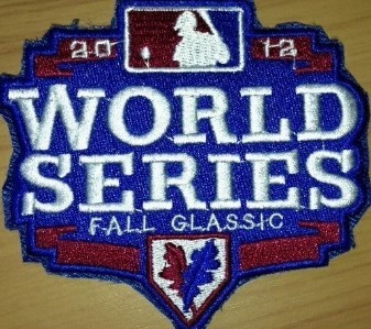 2012 World Series Patch 