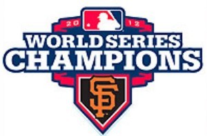 2012 San Francisco Giants World Series Champions Patch