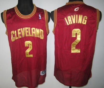 Cleveland Cavaliers #2 Kyrie Irving Red Swingman Jersey 