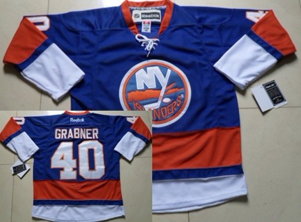 New York Islanders #40 Michael Grabner Light Blue Jersey
