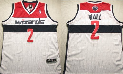 Washington Wizards #2 John Wall White Swingman Jersey 