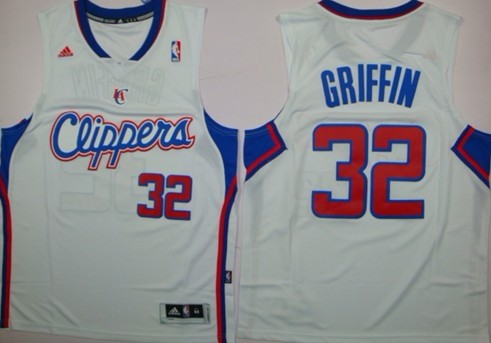 Los Angeles Clippers #32 Blake Griffin Revolution 30 Swingman White Jersey 