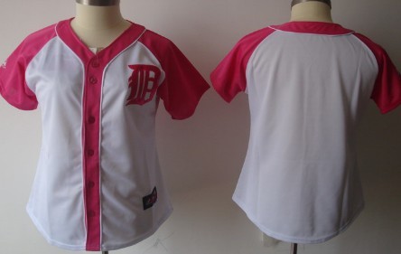 Detroit Tigers Blank 2012 Fashion Womens by Majestic Athletic Jersey