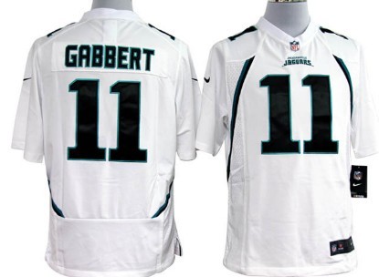 Nike Jacksonville Jaguars #11 Blaine Gabbert White Game Jersey