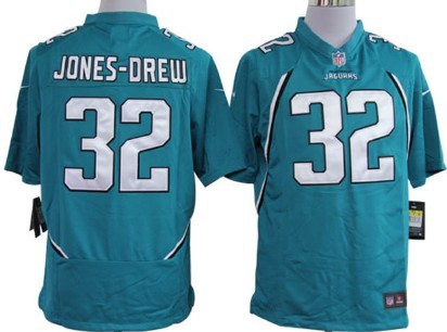 Nike Jacksonville Jaguars #32 Maurice Jones-Drew Green Game Jersey