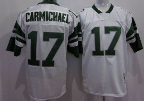 Philadelphia Eagles #17 Harold Carmichael White Throwback Jersey 