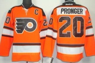 Philadelphia Flyers #20 Chris Pronger 2012 Winter Classic Orange Kids Jersey 