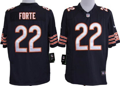 Nike Chicago Bears #22 Matt Forte Blue Game Jersey 