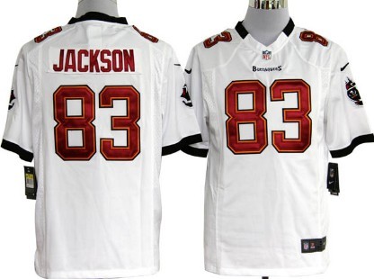 Nike Tampa Bay Buccaneers #83 Vincent Jackson White Game Jersey