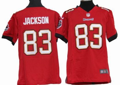 Nike Tampa Bay Buccaneers #83 Vincent Jackson Red Game Kids Jersey 