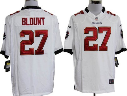 Nike Tampa Bay Buccaneers #27 Legarrette Blount White Game Jersey 