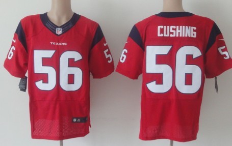 Nike Houston Texans #56 Brian Cushing Red Elite Jersey 