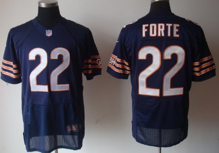 Nike Chicago Bears #22 Matt Forte Blue Elite Jersey