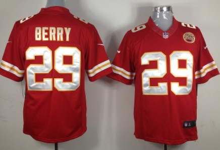Nike Kansas City Chiefs #29 Eric Berry Red Limited Jersey 