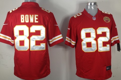 Nike Kansas City Chiefs #82 Dwayne Bowe Red Limited Jersey 