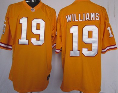 Nike Tampa Bay Buccaneers #19 Mike Williams Orange Game Jersey