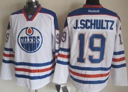 Edmonton Oilers #19 Justin Schultz White Jersey 
