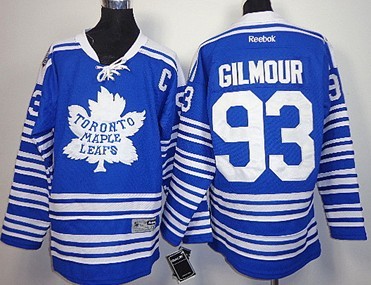 Toronto Maple Leafs #93 Doug Gilmour 2014 Winter Classic Blue Kids Jersey 
