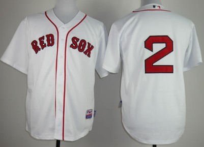 Boston Red Sox #2 Xander Bogaerts White Jersey